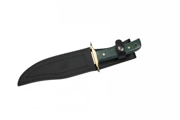 Muela BW-Classic-16G Bowie Micarta Yuta Green