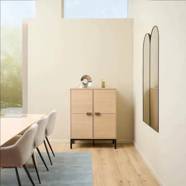 Actona Komoda Kensington 91 cm dub bielený