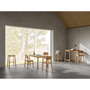Actona Barový stůl Barlow 120 cm dub přírodní