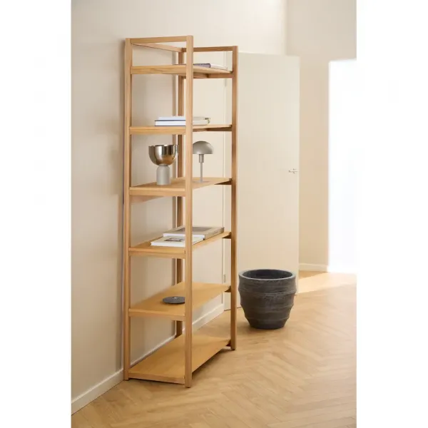 Actona Regál Ludza 80 cm dub prírodný II