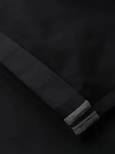 Pánske štýlové kraťasy chinos- čierne