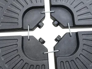 Podstavec pod slnečník Houseland Barx čierny