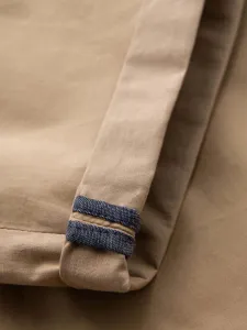 Pánske štýlové kraťasy chinos- béžové