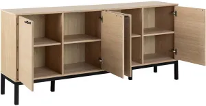 Actona Komoda Kensington 180 cm dub bielený