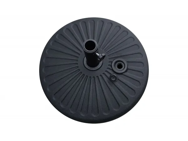 Podstavec pod slnečník Houseland Bixi 56 cm čierny