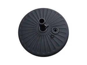 Podstavec pod slnečník Houseland Bixi 56 cm čierny