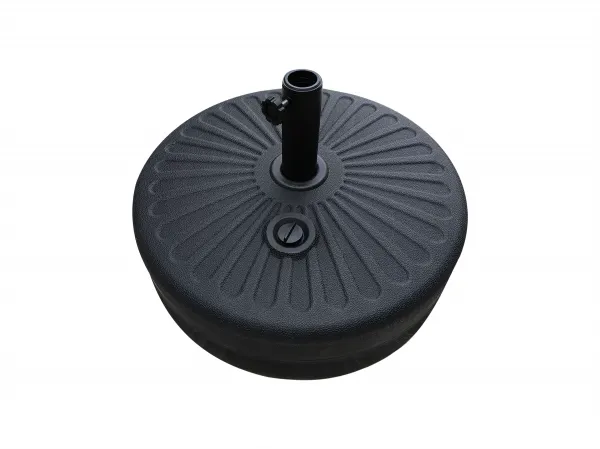 Podstavec pod slnečník Houseland Bixi 56 cm čierny