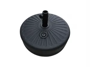 Podstavec pod slnečník Houseland Bixi 56 cm čierny
