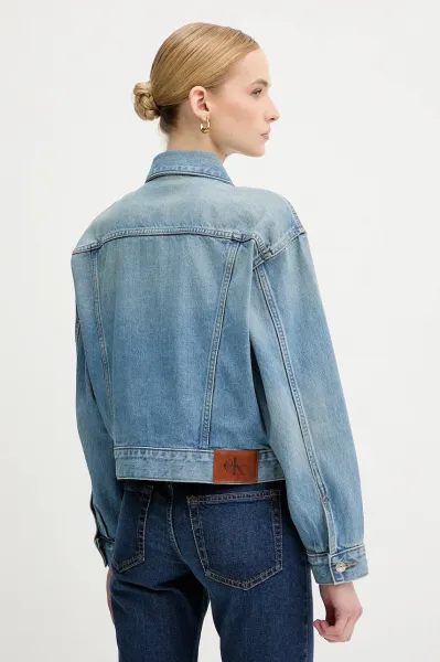 Rifľová bunda Calvin Klein Jeans
