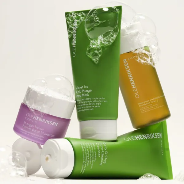 OLEHENRIKSEN Balance+ Violet Ice Cold Plunge Pore Mask detoxikačná a čistiaca maska 90 g