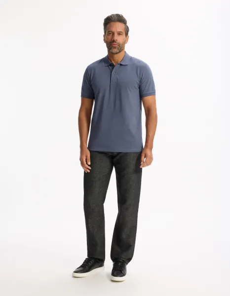 Celio Polo Pique Teone T-Shirt - Mens