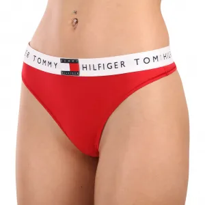 Dámska tangá Tommy Hilfiger červená (UW0UW06039 XLG) S