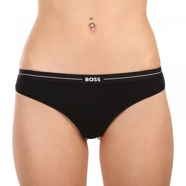 3PACK dámske tangá BOSS viacfarebné (50510030 961) S