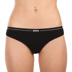3PACK dámske tangá BOSS viacfarebné (50510030 961) S