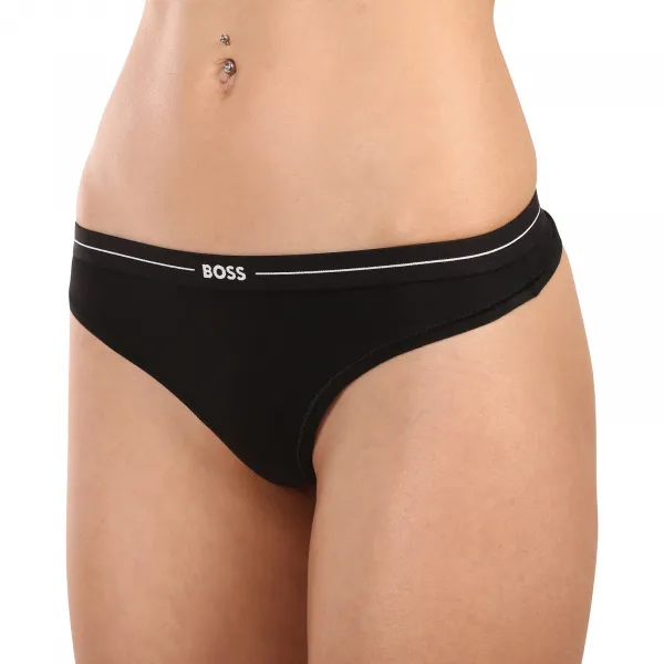 3PACK dámske tangá BOSS viacfarebné (50510030 961) S