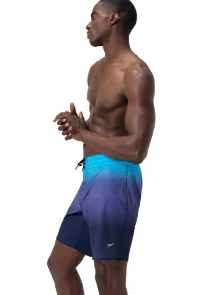 Speedo lookout ombre flex boardshort harpuna blue s - uk32