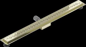 MEXEN/S - Flat M18 odtokový žľab 80 cm zlatý 1523080-15