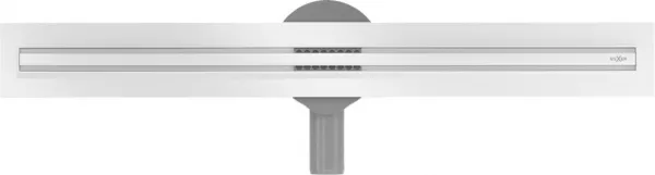 MEXEN - Flat 360 Slim podlahový žľab 70 cm otočný biela 1241070