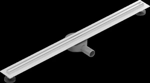 MEXEN - Flat 360 Slim podlahový žľab 90 cm otočný biela 1241090