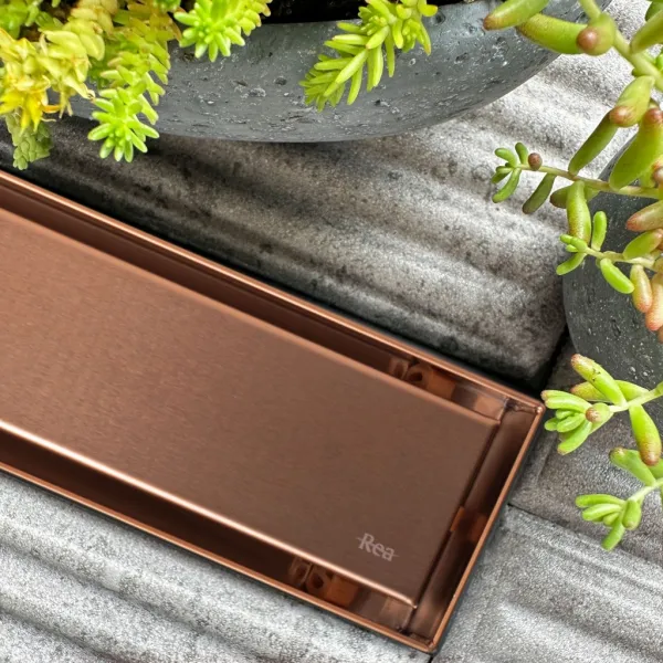 REA - Odtokový žľab Neox pre Brushed Copper 80 REA-G4802
