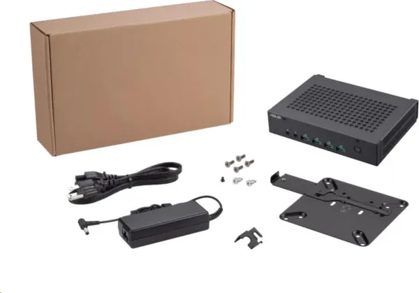 ASUS Mini PC ExpertCenter PN43 (PN43-BBN200MD), N200, UHD, No OS, Black