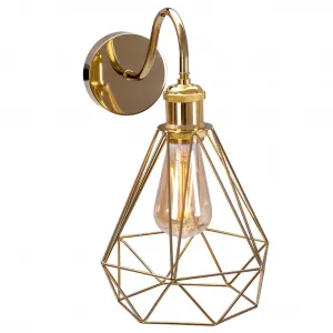 TooLight Nástenná lampa KINKIET Olava zlatá