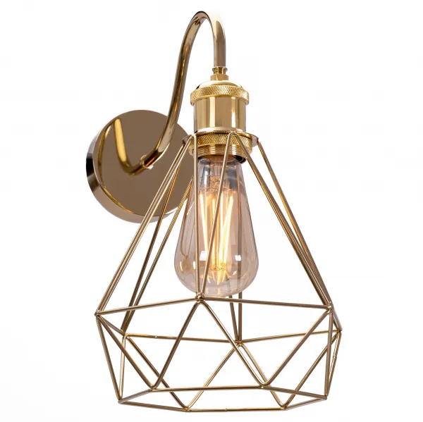 TooLight Nástenná lampa KINKIET Olava zlatá