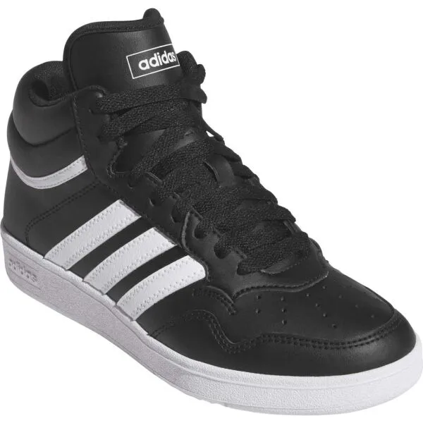 Juniorská rekreačná obuv ADIDAS Hoops 4.0 Mid Jr core black cloud white core black