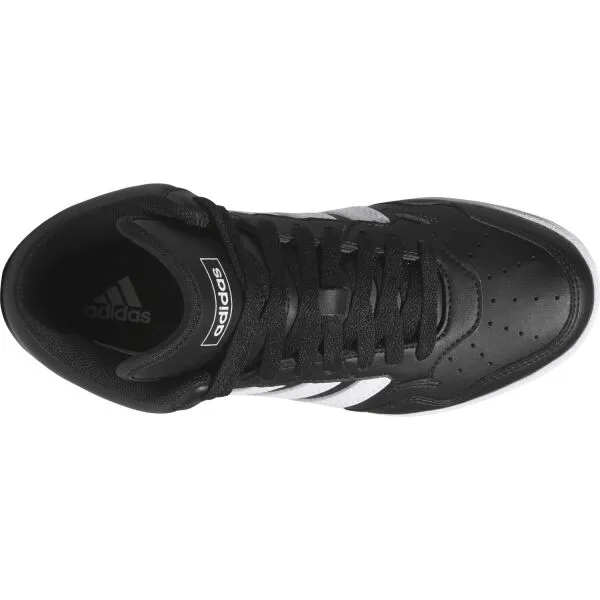 Juniorská rekreačná obuv ADIDAS Hoops 4.0 Mid Jr core black cloud white core black