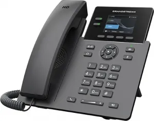 Grandstream GRP2610P SIP telefon, 2 linky, 8 VPK, barevný LCD, 2 SIP účty, PoE