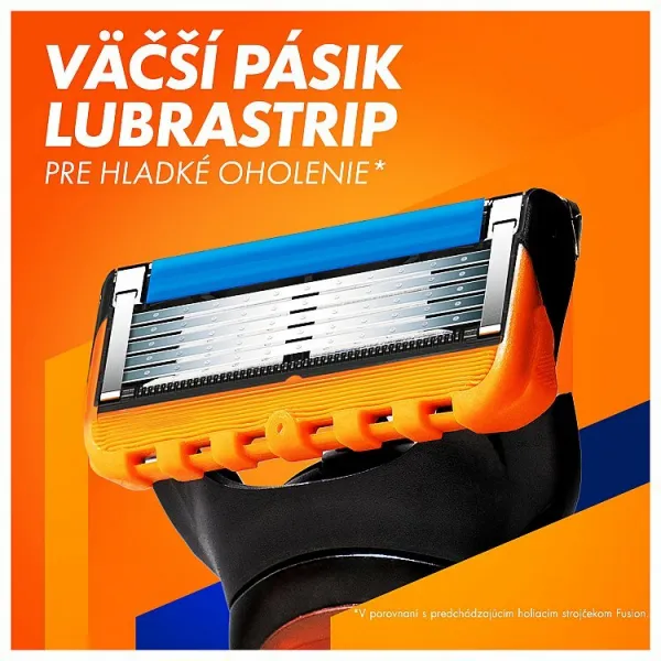 Gillette Fusion5 Holiaci Strojček pre Mužov, 1 Holiaci Strojček, 5 Náhradných Holiacich Hlavíc 1bal.