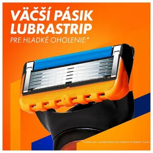 Gillette Fusion5 Holiaci Strojček pre Mužov, 1 Holiaci Strojček, 5 Náhradných Holiacich Hlavíc 1bal.
