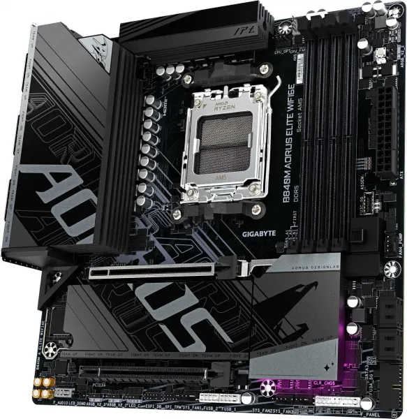 Gigabyte AORUS B840M ELITE WIFI6E, AMD B840, AM5, 4xDDR5, mATX