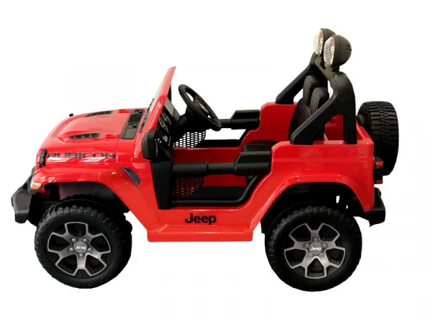 JAKS Elektrické autíčko Jeep Wrangler červené