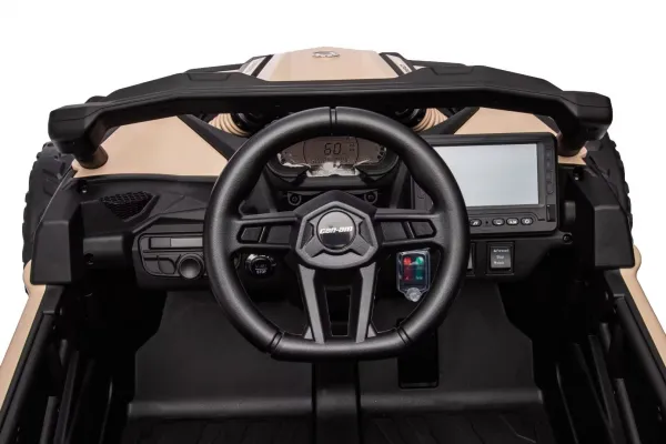 JAKS Elektrické autíčko Maverick UTV CAN AM zlato čierne