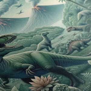 Obraz divoký svet dinosaurov