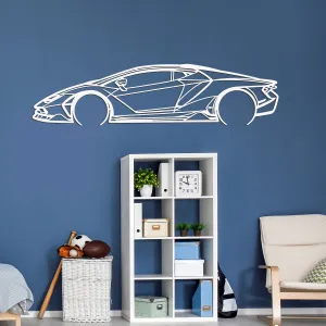 Obraz siluety auta - Lamborghini Centenario