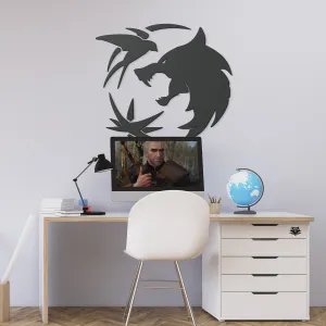 Drevený symbol na stenu - The Witcher