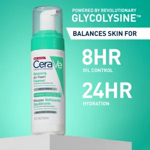 CeraVe Cleansers Balancing Air Foam Cleanser čistiaca pena pre normálnu až zmiešanú pleť 148 ml