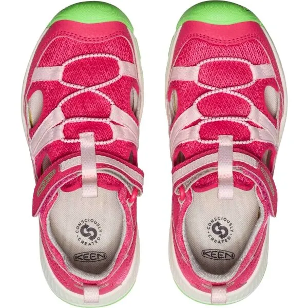 Keen MOTOZOA SANDAL YOUTH Dievčenské sandále, ružová, veľkosť 38
