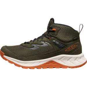 Keen HIGHTRAIL MID WP MEN Pánska turistická obuv, khaki, veľkosť 45
