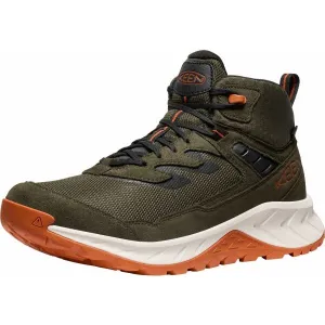 Keen HIGHTRAIL MID WP MEN Pánska turistická obuv, khaki, veľkosť 45