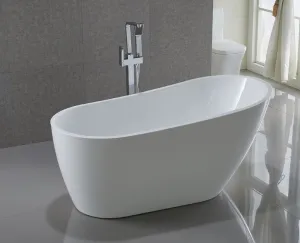 AQUALINE - TISA voľne stojaca vaňa 150x75cm, biela E1575