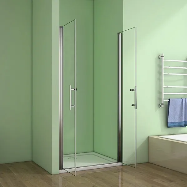 H K - Sprchové dvere MELODY D2 90 dvojkrídlové 86-90 x 195 SE- MELODYD290-306