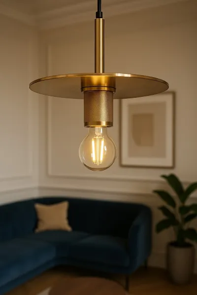 TooLight Závesná lampa La Belle XXII zlatá