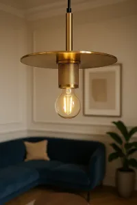 TooLight Závesná lampa La Belle XXII zlatá