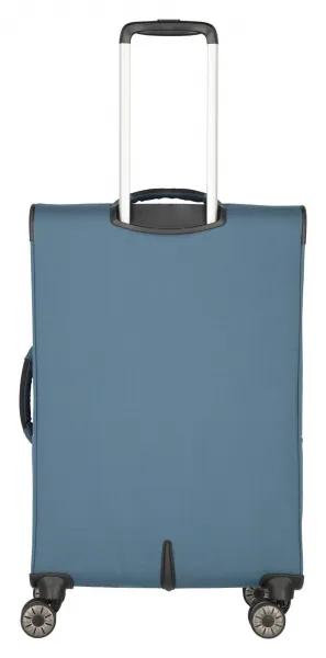 Stredný kufor na kolieskach Travelite Skaii 4w M Blue