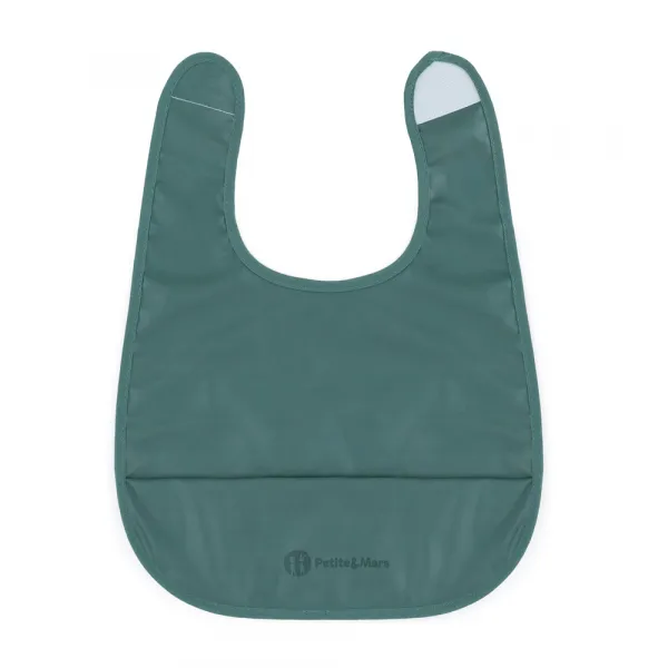 PETITE&MARS Podbradník PU Nate Misty Green 6m+
