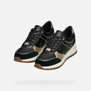 Black women's sneakers Geox Desya - Women's