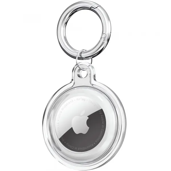 Tech-Protect Icon kryt na Apple AirTag 4ks, priesvitný